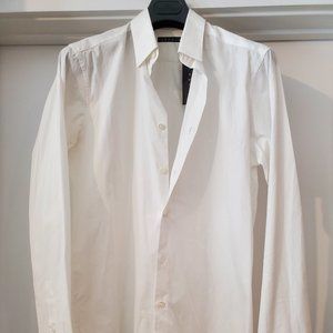 Theory Sylvain White Shirt BWT Sz Small